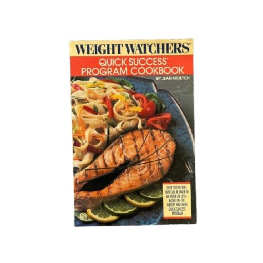 Vintage 80s Weight Watchers Quick Success Program Cookbook 300 Recipes